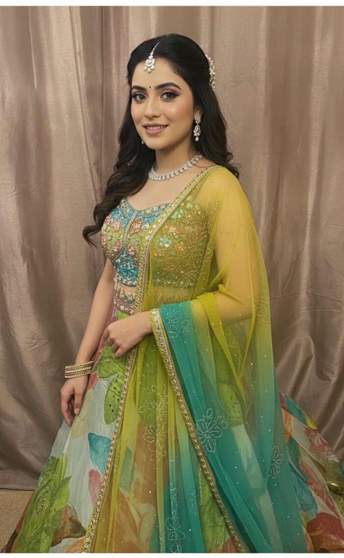 Perfect Sangeet Lengha