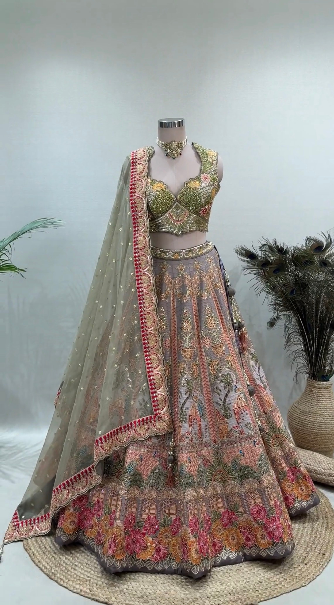 The Heritage Lehenga