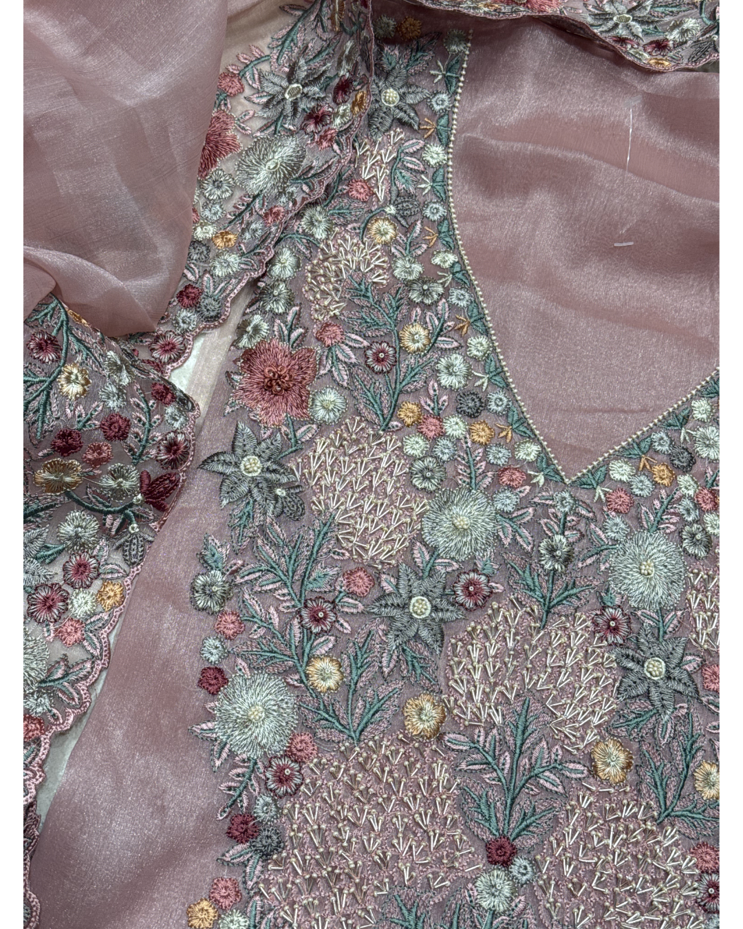 French Knot Dusty Pink