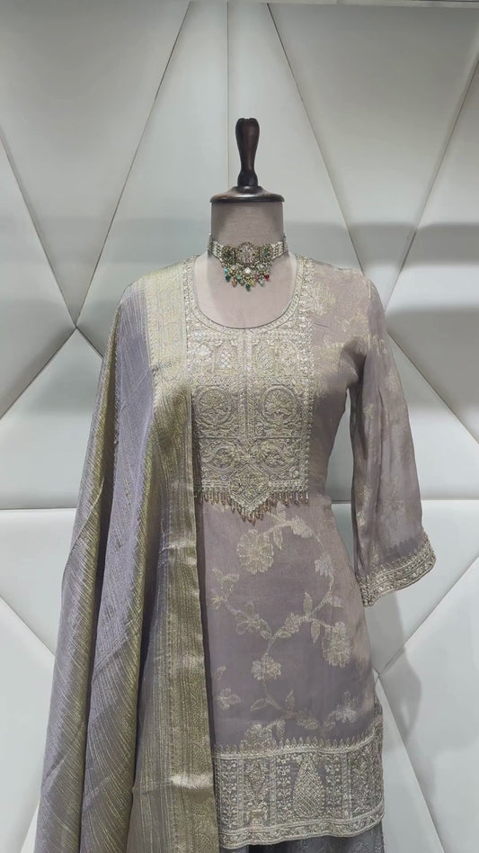 Lavender Gold Sharara